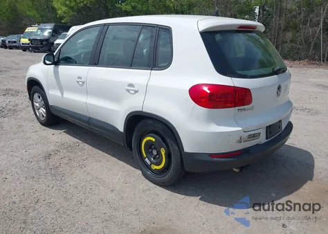 2012 Volkswagen Tiguan S from USA, damaged, VIN WVGAV7AX3CW568623